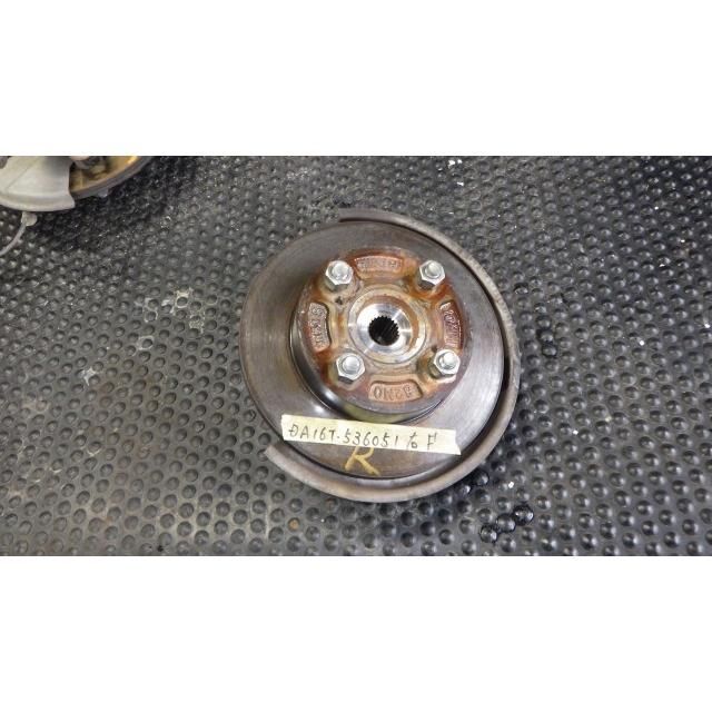 キャリィ EBD-DA16T 右フロントナックルハブ