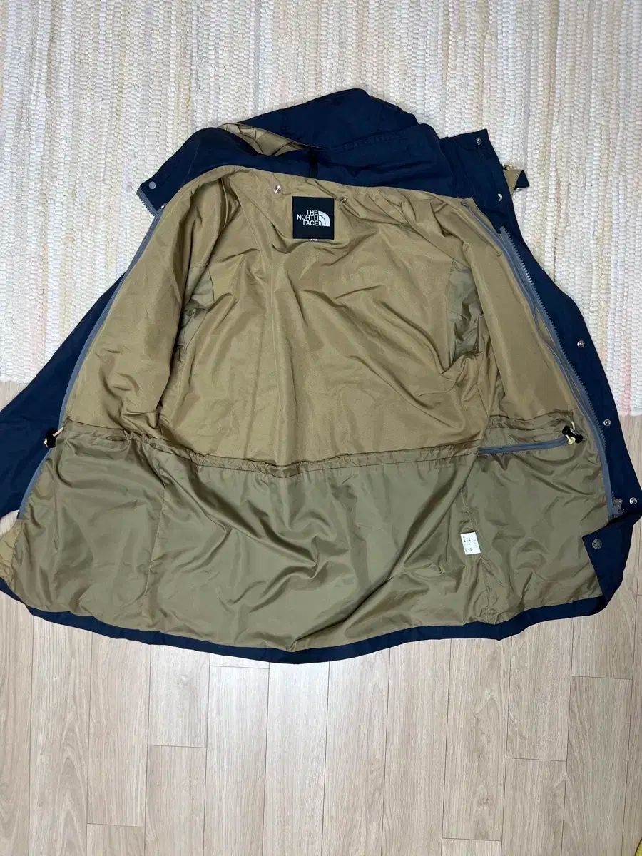 THE NORTH FACE ザ ノース フェイス マウンテンパーカー ネイビー チェック 最高