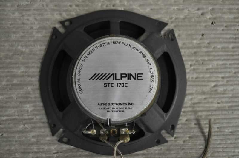 ALPINE　アルパイン　STE-170C　スピーカー 17cm コアキシャル2ウェイスピーカー | カー用品 アルパイン