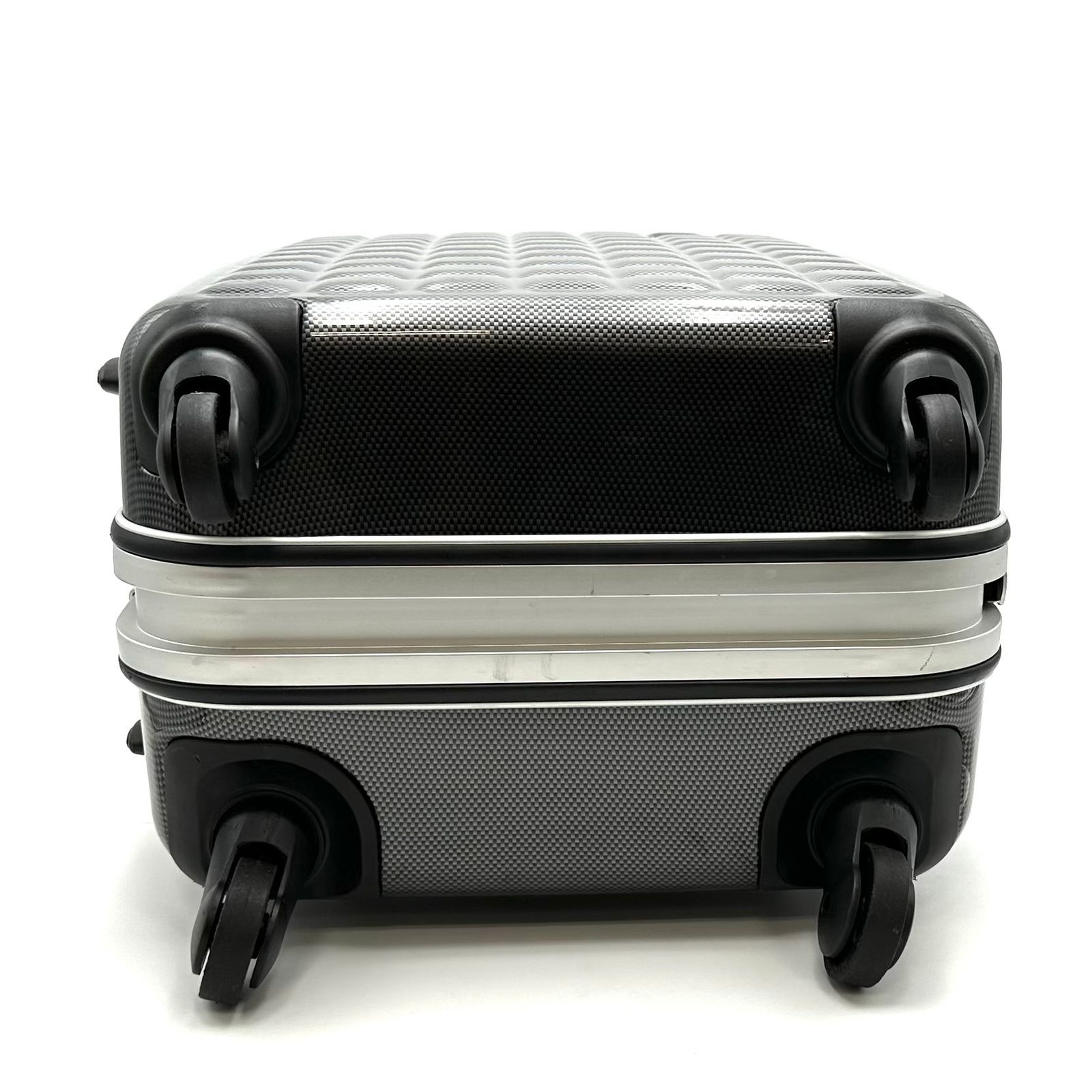 エース　ワールドトラベラー 黒 52Ｌ　ハードケース キャリーバッグ 美品】World Travelre ワールドトラベラー スーツケース 52L