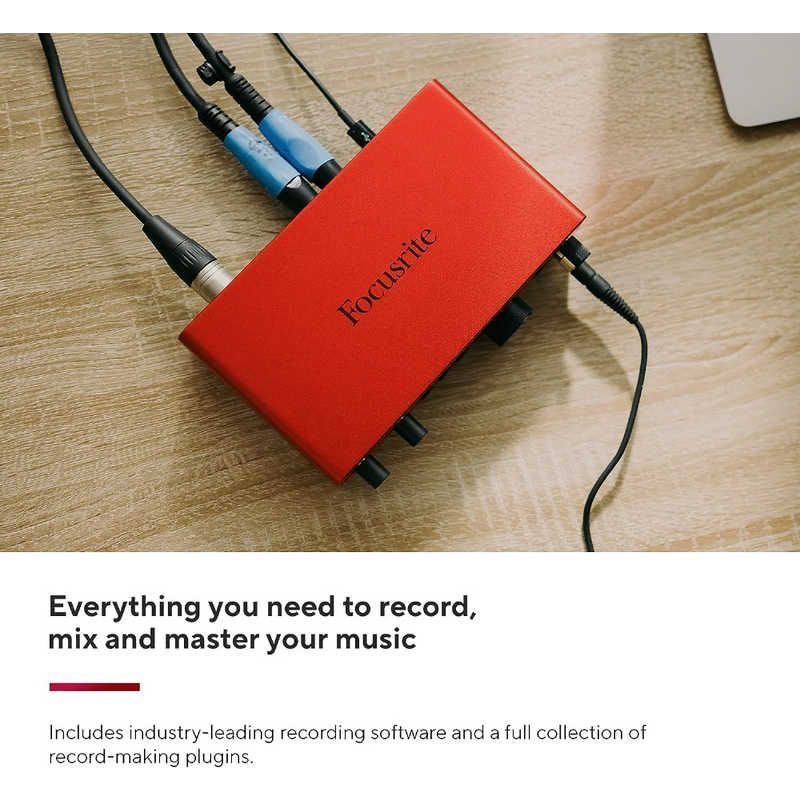 新品 未開封 】 FOCUSRITE オーディオインターフェース Scarlett 2i2
