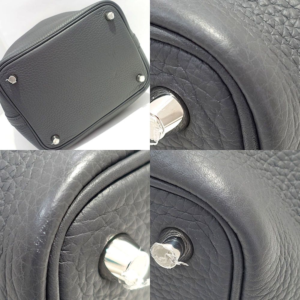 栄】エルメス HERMES バッグ ピコタンロックPM 18 アルドワーズ/SV金具