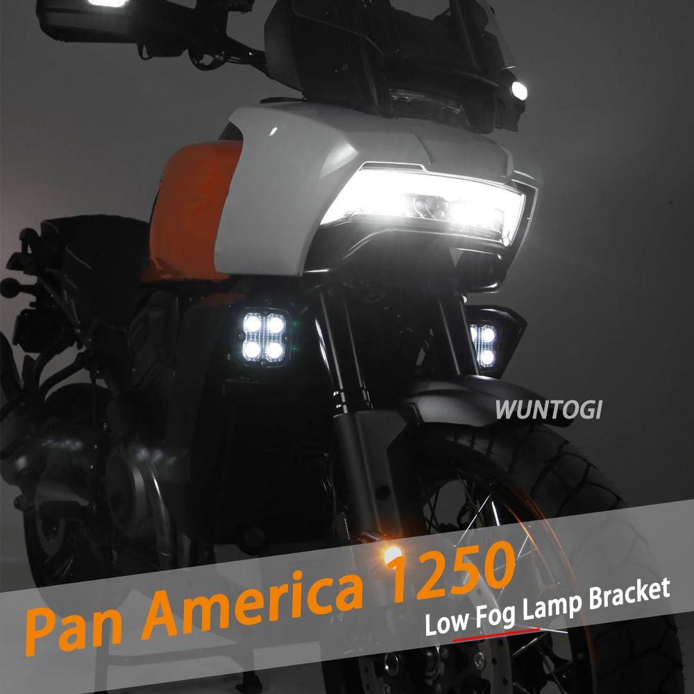 PAN AMERICA 1250 S PA1250S PANAMERICA1250 2021 - バイク フォグランプ補助ブラケット ドライビングランプスポットライトブラケット