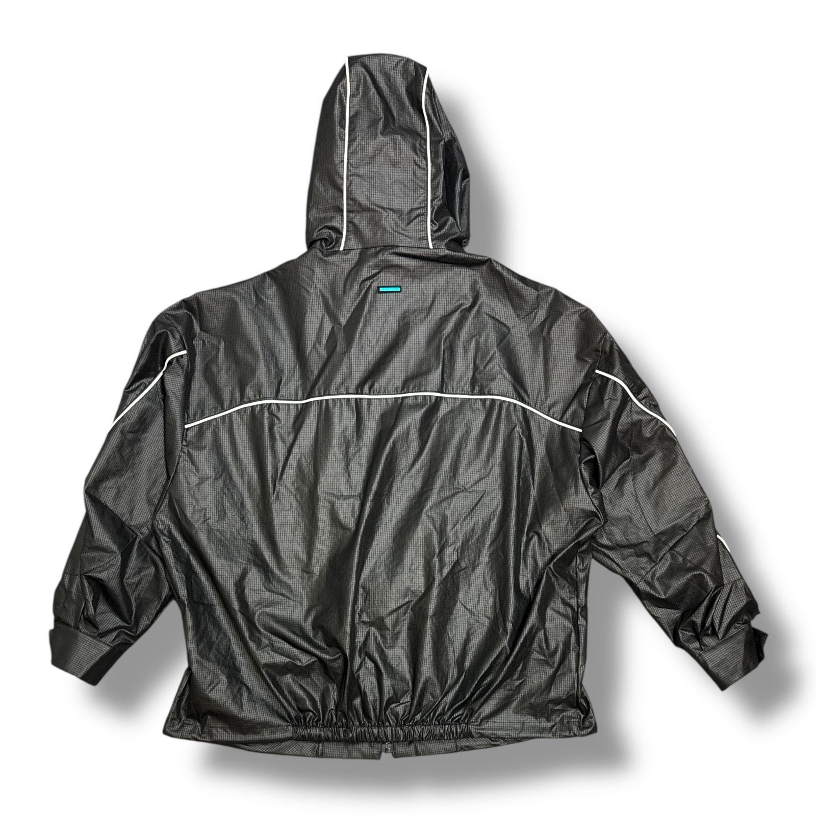 参考上代48400円 未使用品 MUZE 24SS PIPING HOOD BLOUSON パイピング 