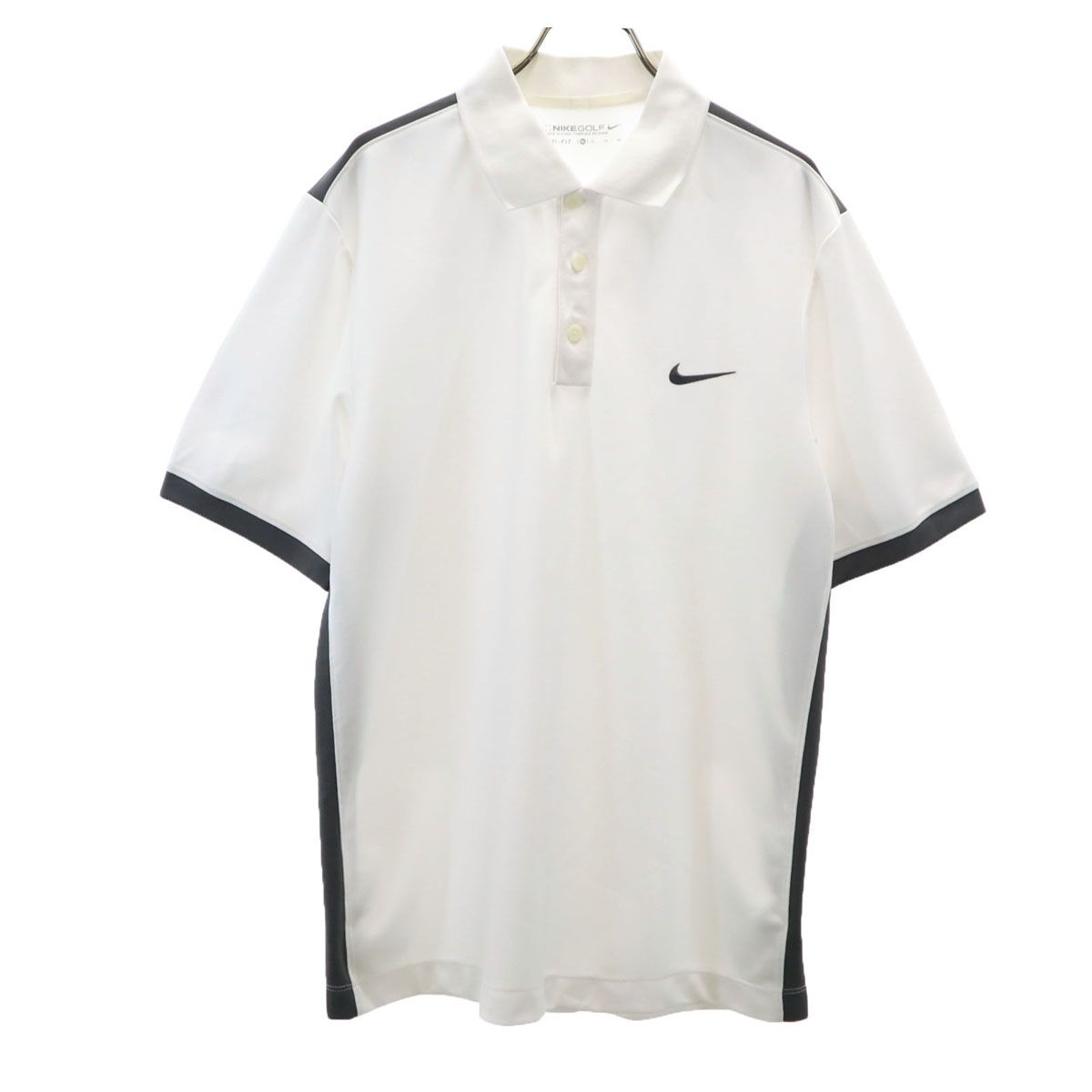 NIKE GOLF ナイキゴルフ モアナサーフライダー ポロシャツ NIKE GOLF ナイキゴルフ 半袖 ポロシャツ XL ホワイト メンズ
