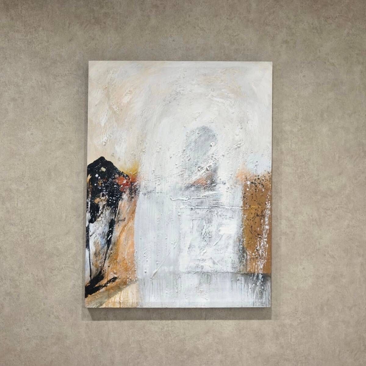 輸入品 油絵 抽象画 壁掛け アート 80×60 現代 美術 絵 モダン