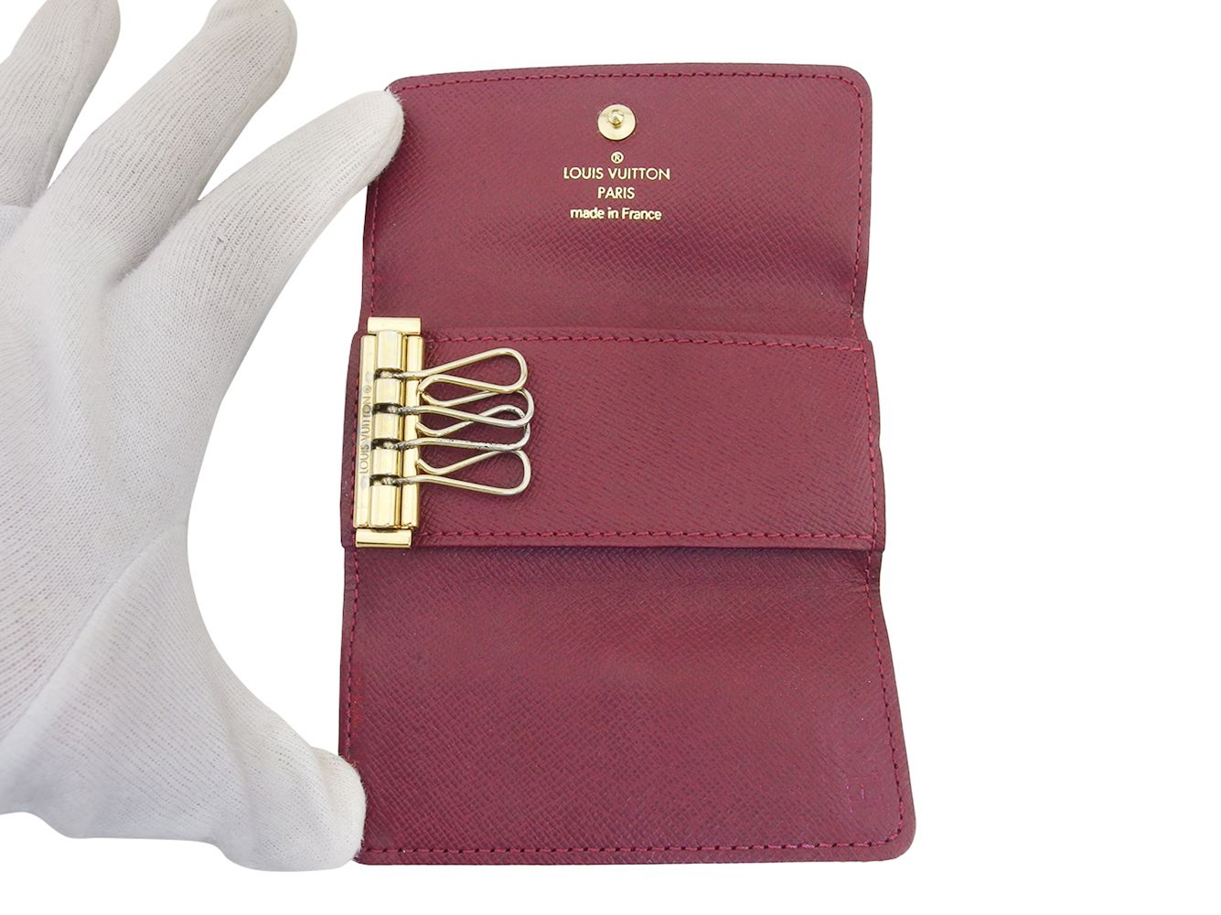 ルイ・ヴィトン LOUIS VUITTON キーケース ダミエ ミュルティクレ4