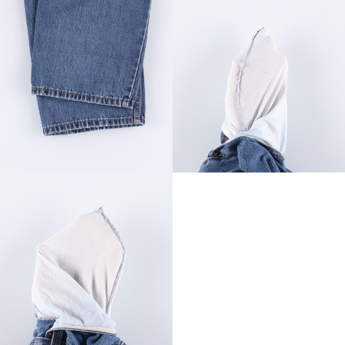 505 テーパードデニムパンツ