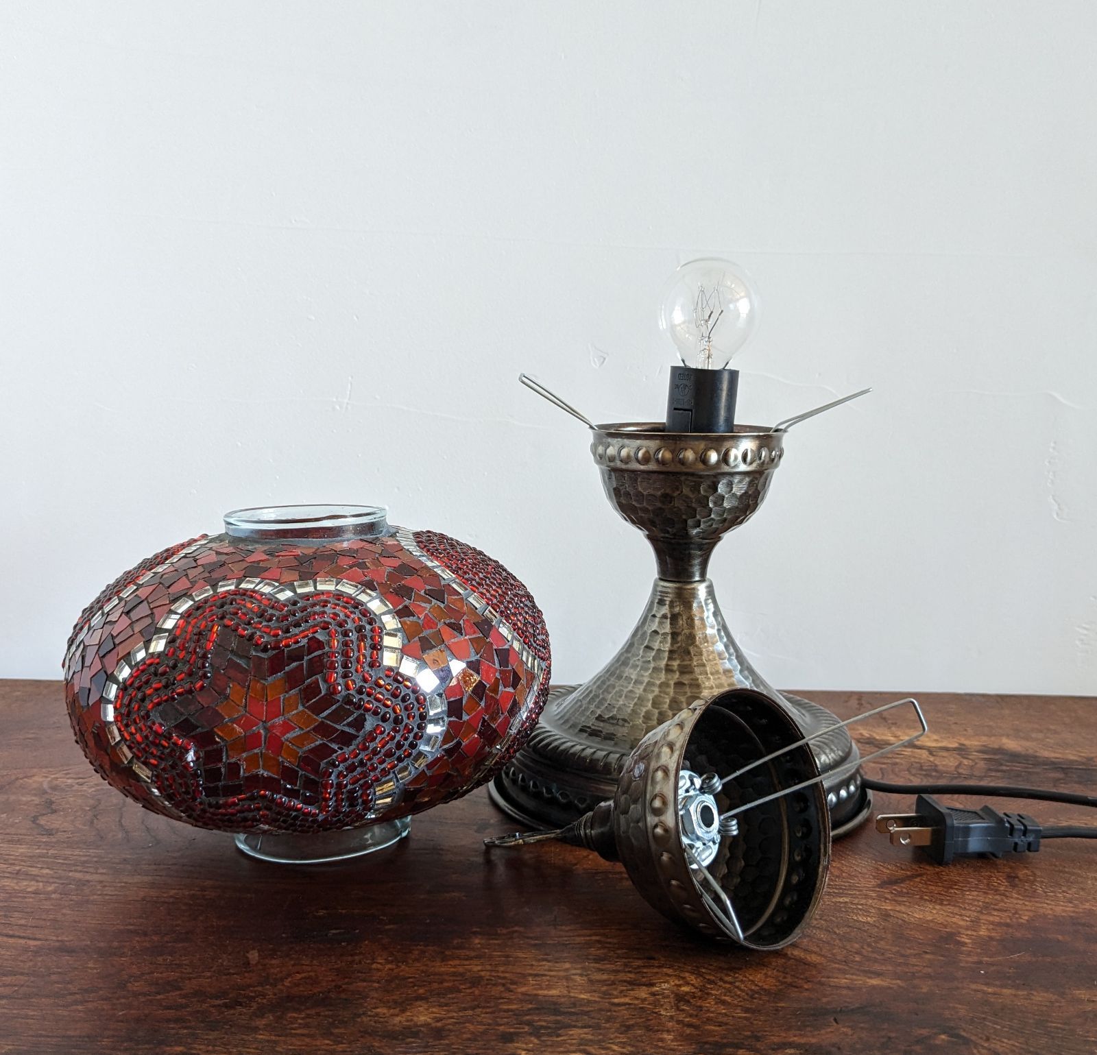 ＊NEW＊トルコ製ハンドメイド　モザイクランプ トルコ製ハンドメイド モザイクランプ｜Yahoo!フリマ（旧PayPay