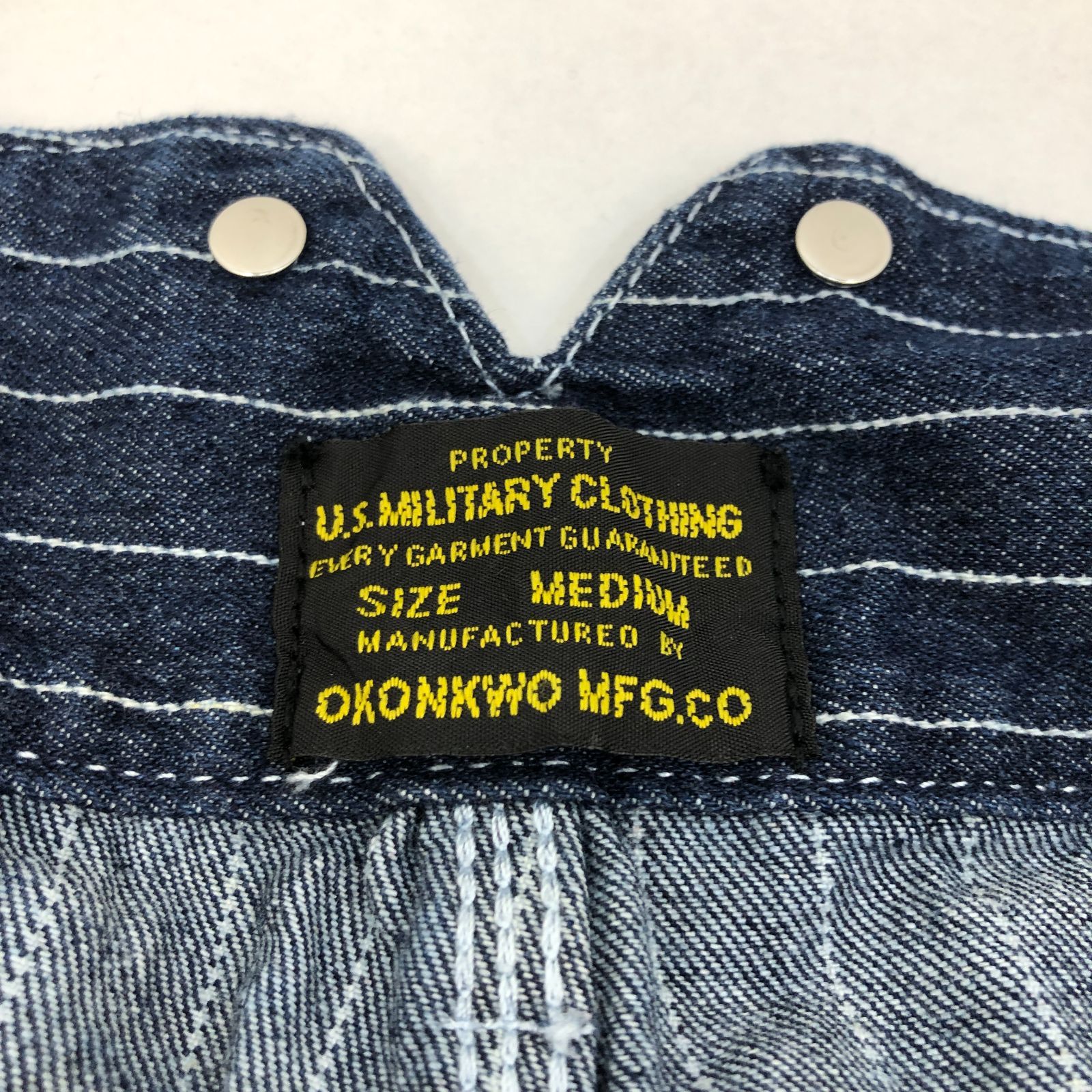 OKONKWO ウォバッシュストライプ ピンヒッコリー 3ピース ジャケット