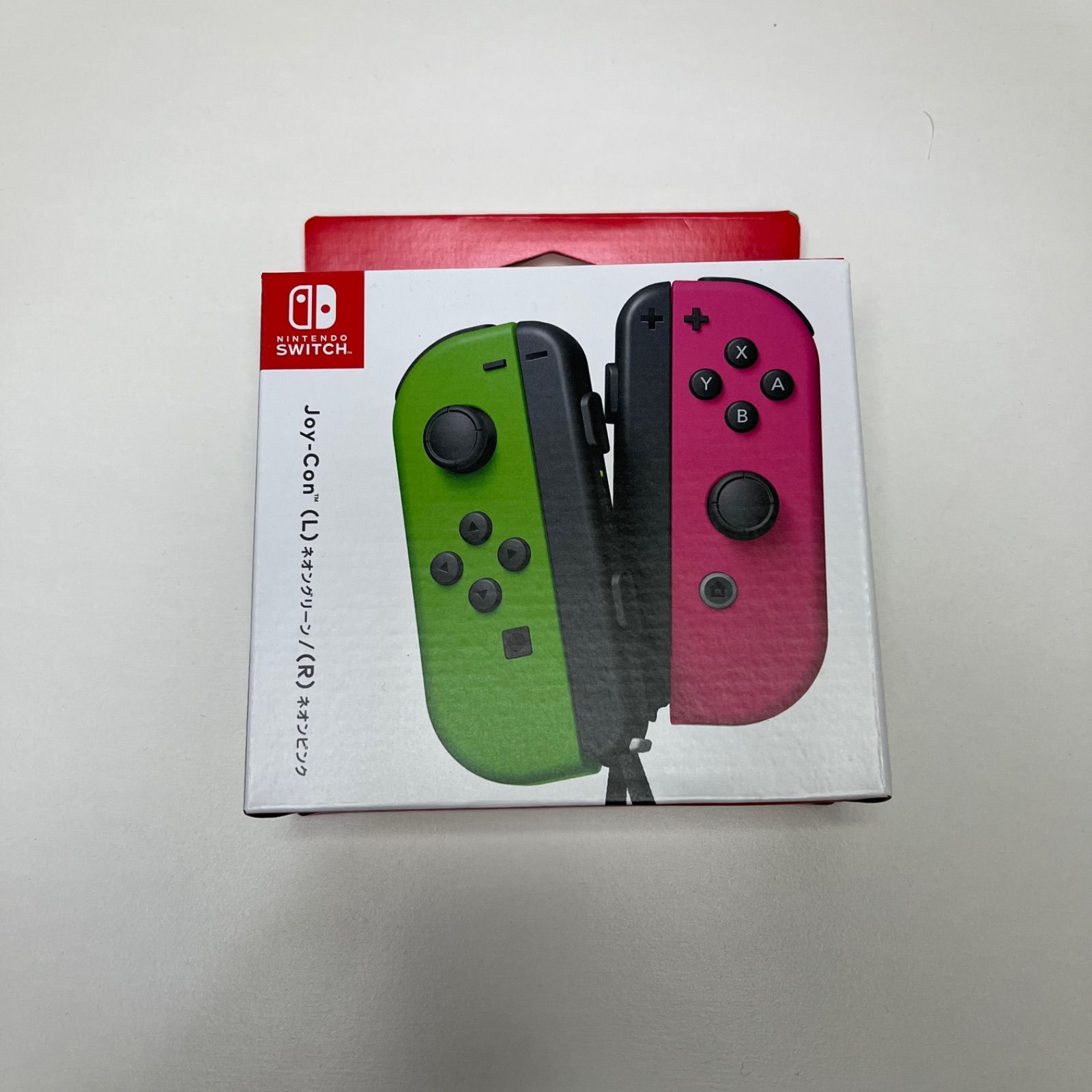 Nintendo Switch ジョイコン ネオングリーン ネオンピンク 正規品