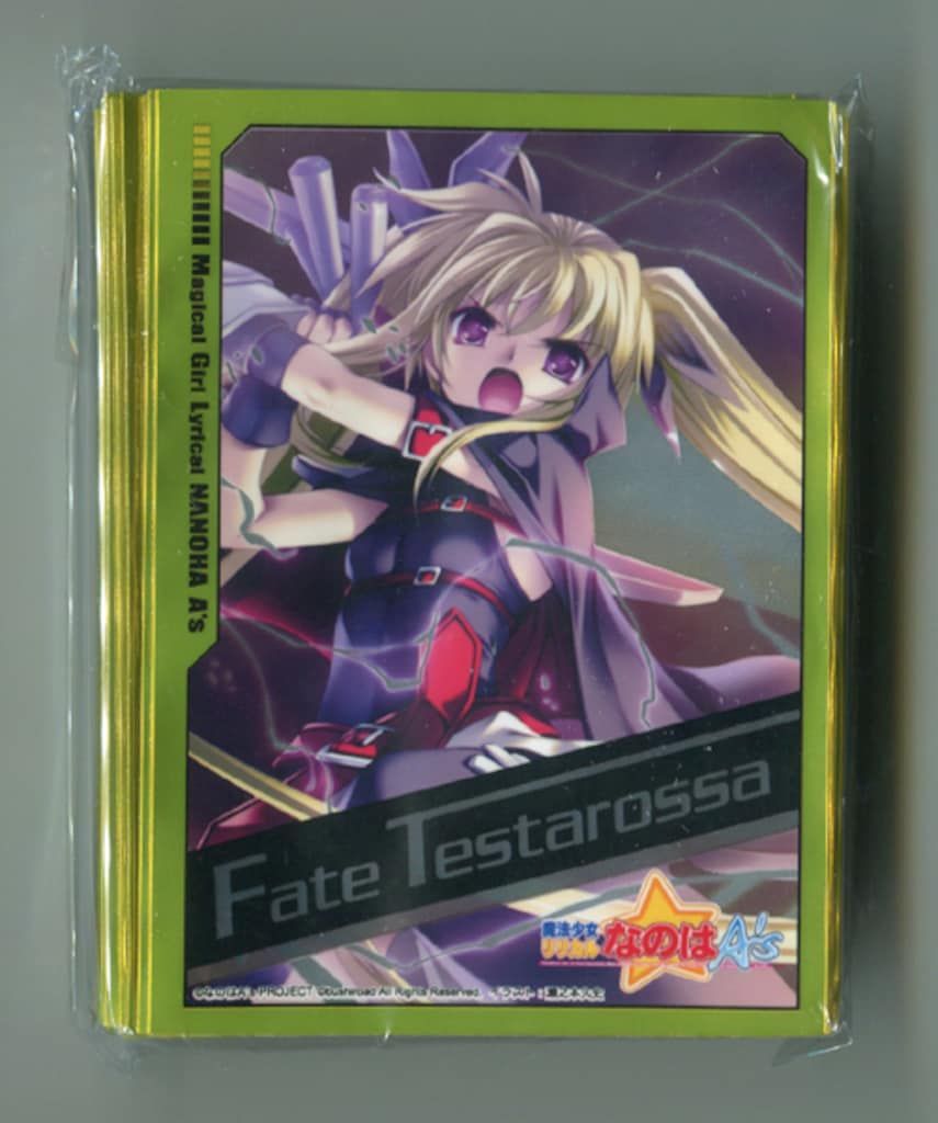 【未開封】フェイトテスタロッサ　スリーブ ブシロード スペシャルサプライセット スリーブ フェイト
