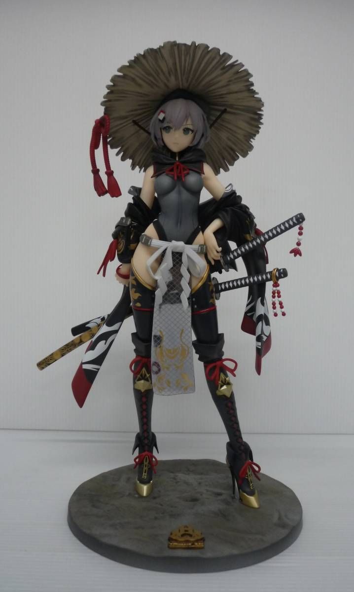 開封品】初秋 「和装TechGear」 1/7 PVC＆ABS製塗装済み完成品【箱やや