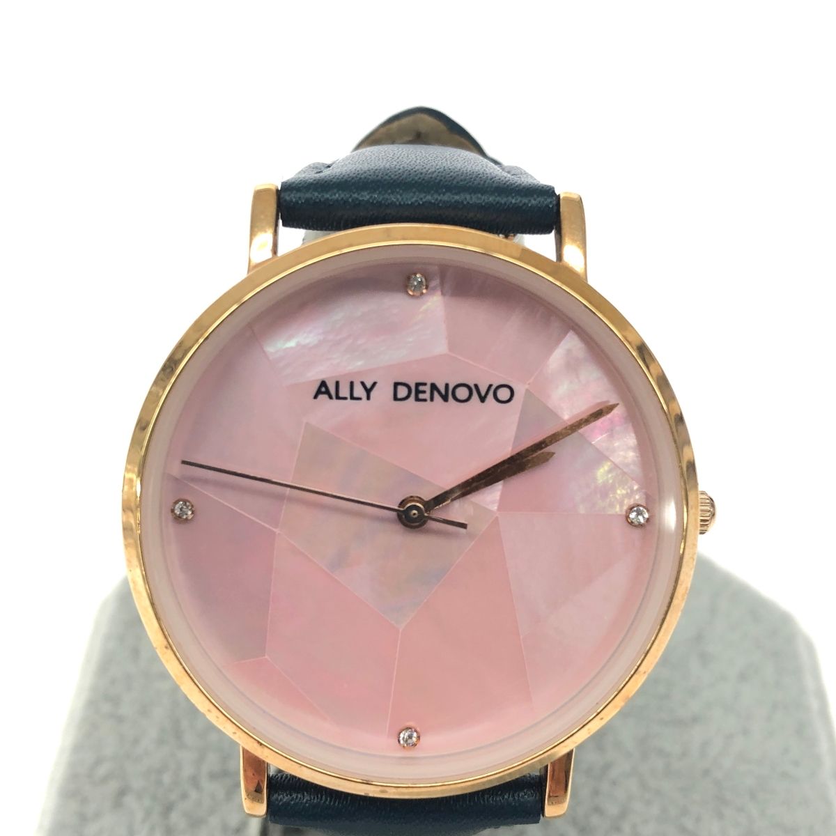 良好 ALLY DENOVO アリーデノヴォ ガイアパール 腕時計 AF5003