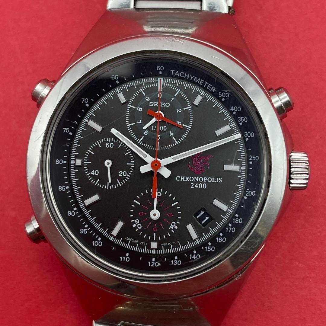 限定1000本 SEIKO 7T52-6000 クロノポリス 2400 腕時計 SEIKO クロノクロス限定1000本 7T52-6000 セイコー CHRONO CROSS