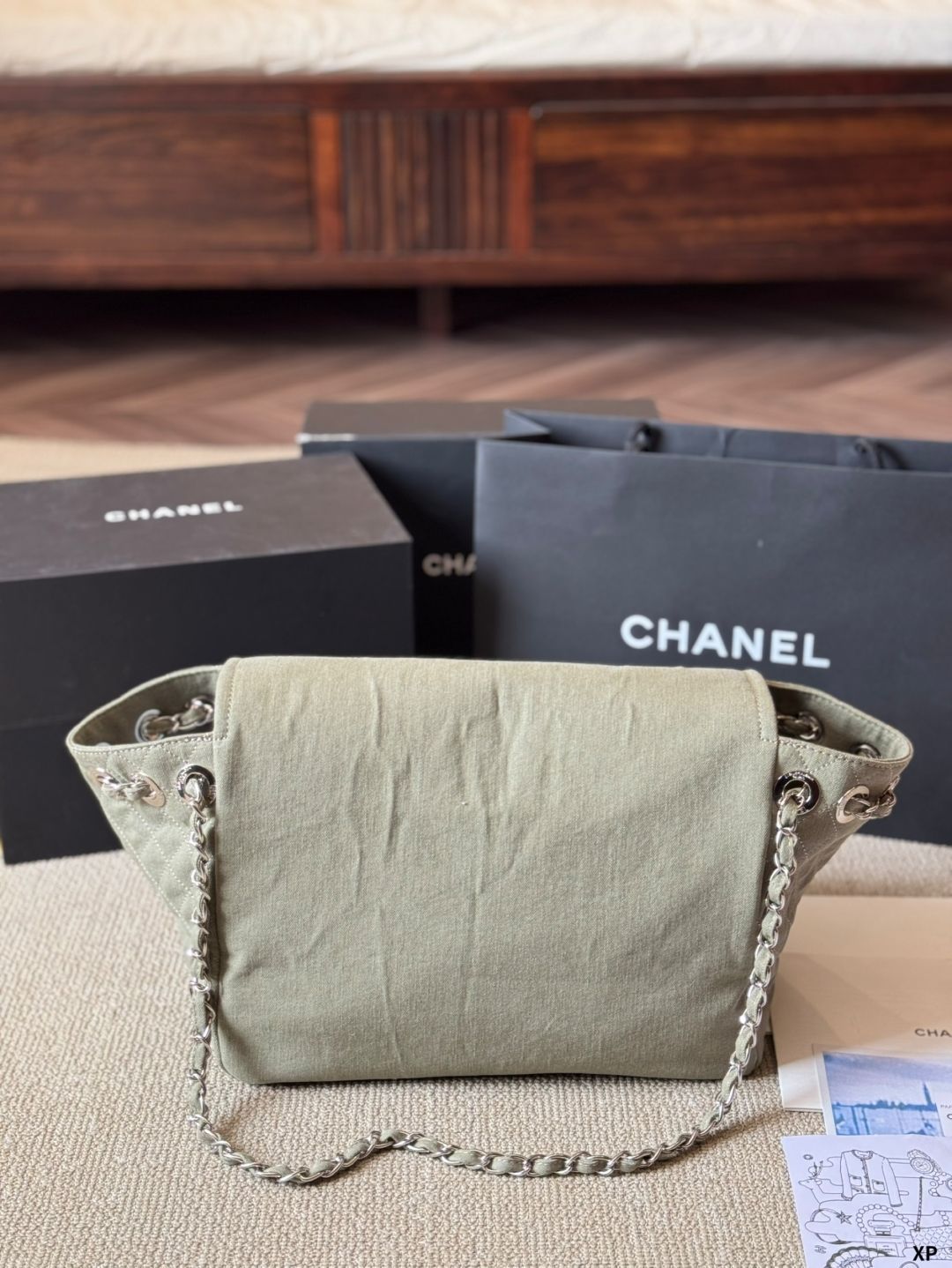 【ヴィンテージ感が可愛い】CHANEL★トートバッグ★たっぷり収納 今日特価】Vintage CHANEL トートバッグ（ヴィンテージ仕様