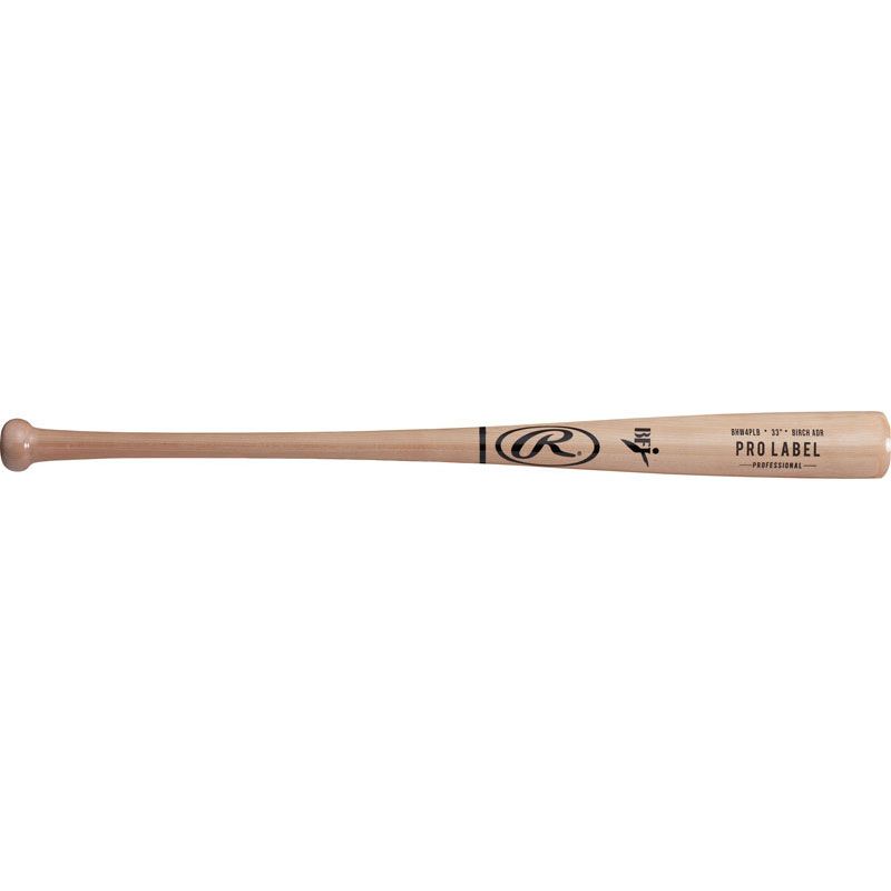 ローリングス Rawlings 硬式 PROLABEL バーチ 木製 木製硬式用バット ナチュラル 24SS BHW4PLB
