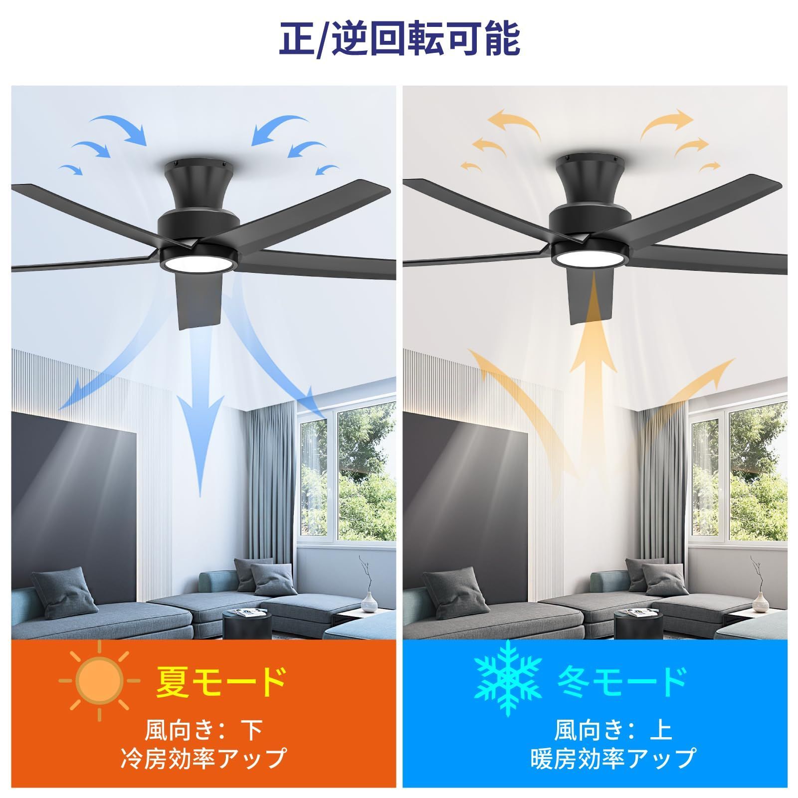 新品 【節電-5年】TALOYA シーリングファンライト 調光 調色 12