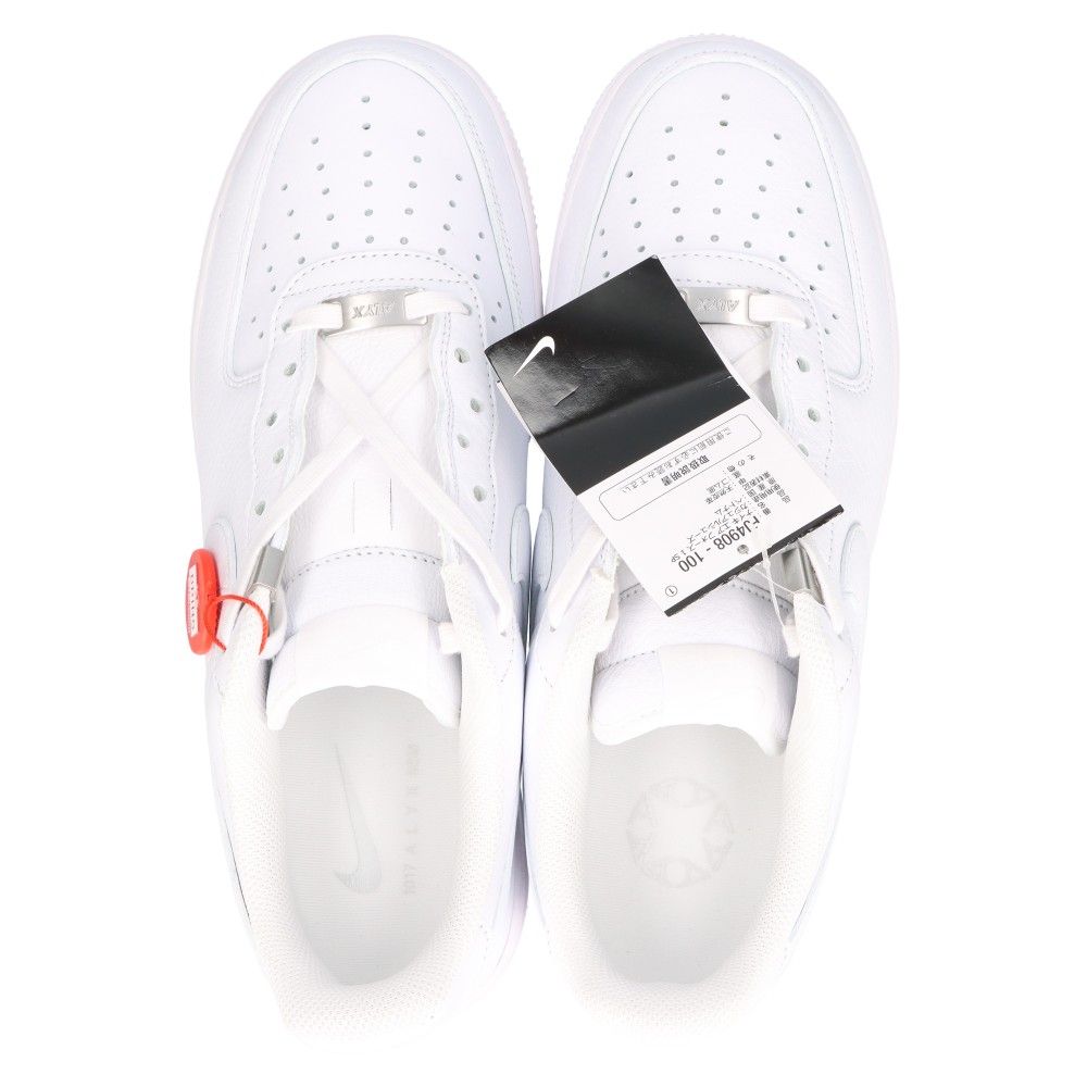 NIKE (ナイキ) ×1017 ALYX 9SM AIR FORCE 1 SP WHITE FJ4908-100 アリクス エアフォース1  ローカットスニーカー US9/27.5㎝ ホワイト - メルカリ