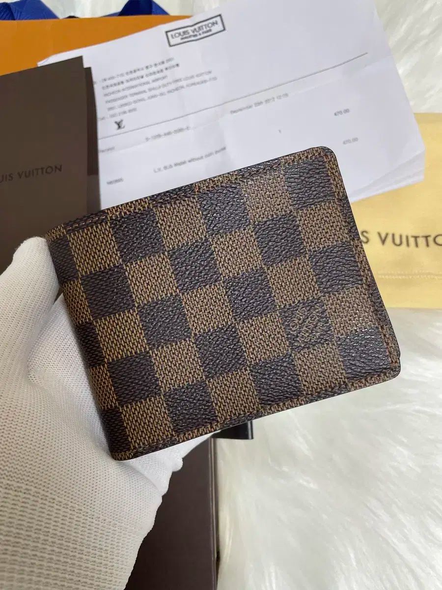 | Louis Vuitton ルイヴィトン ダミエ ミュルティプリ ウォレット 二つ折り財布