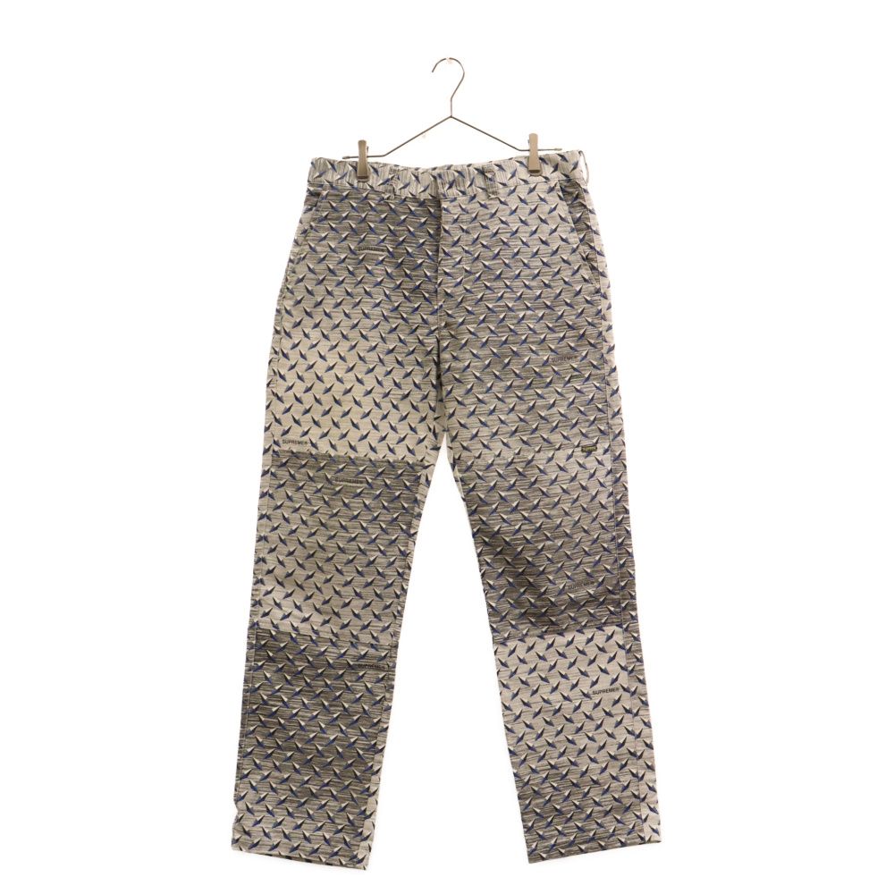 SUPREME (シュプリーム) 19SS Diamond Plate Double Knee Work Pant