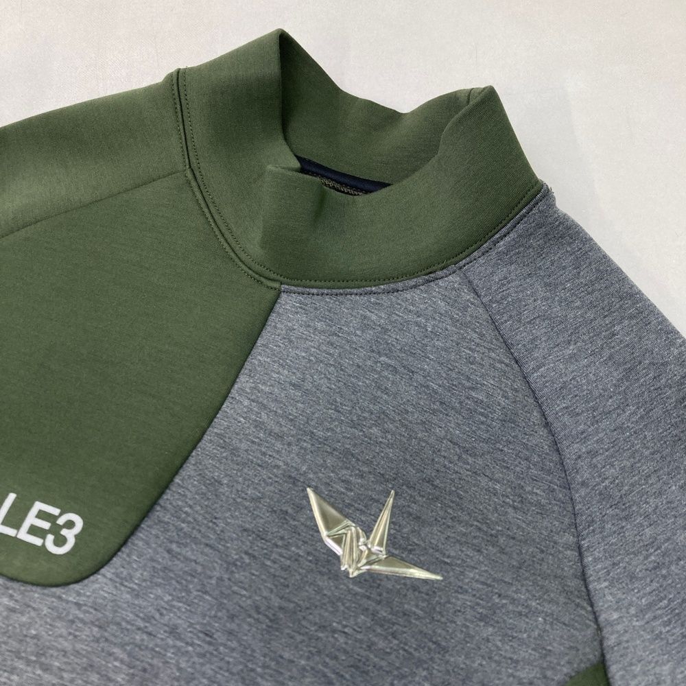 最短翌日お届け。 サイズ 1 1PIU1UGUALE3 GOLF GST211 ダンボールニット 長袖ワンピース グレー系 240101524025 ゴルフウェア レディース ストスト