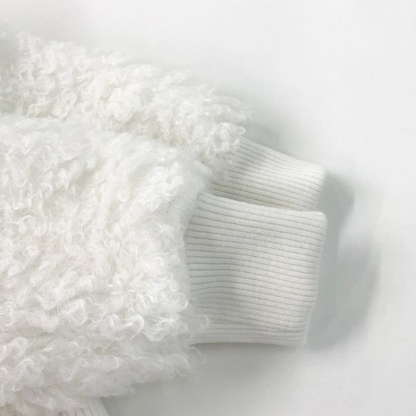 CALLAWAY キャロウェイ ボアジップジャケット ホワイト系 S