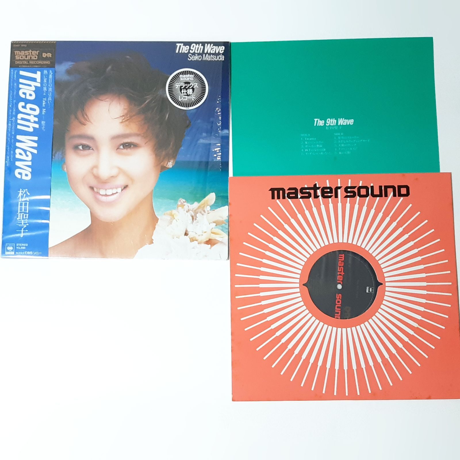 松田聖子 風立ちぬ 帯付き LP レコード マスターサウンド MASTER SOUND 和モノ 大滝詠一
