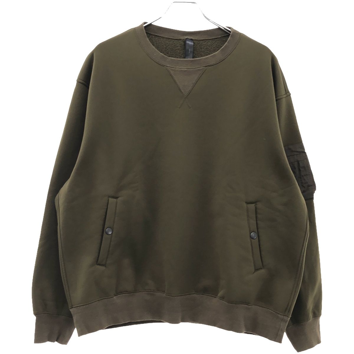 wjk ダヴルジェイケイ 21AW MA-1 sweat ボンディングスウェット 