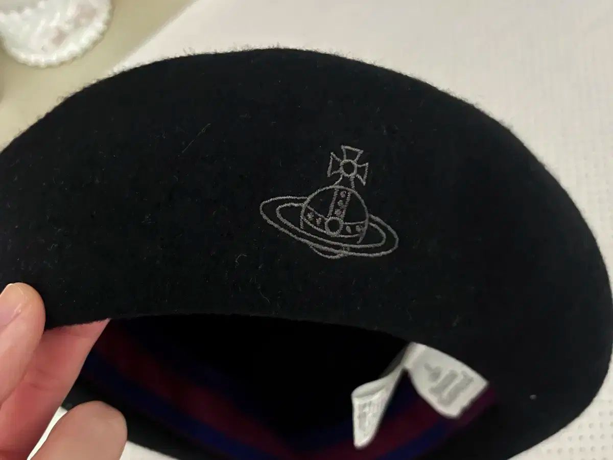 Vivienne Westwood 黒 ベレー帽 S-M Vivienne Westwood ヴィヴィアン