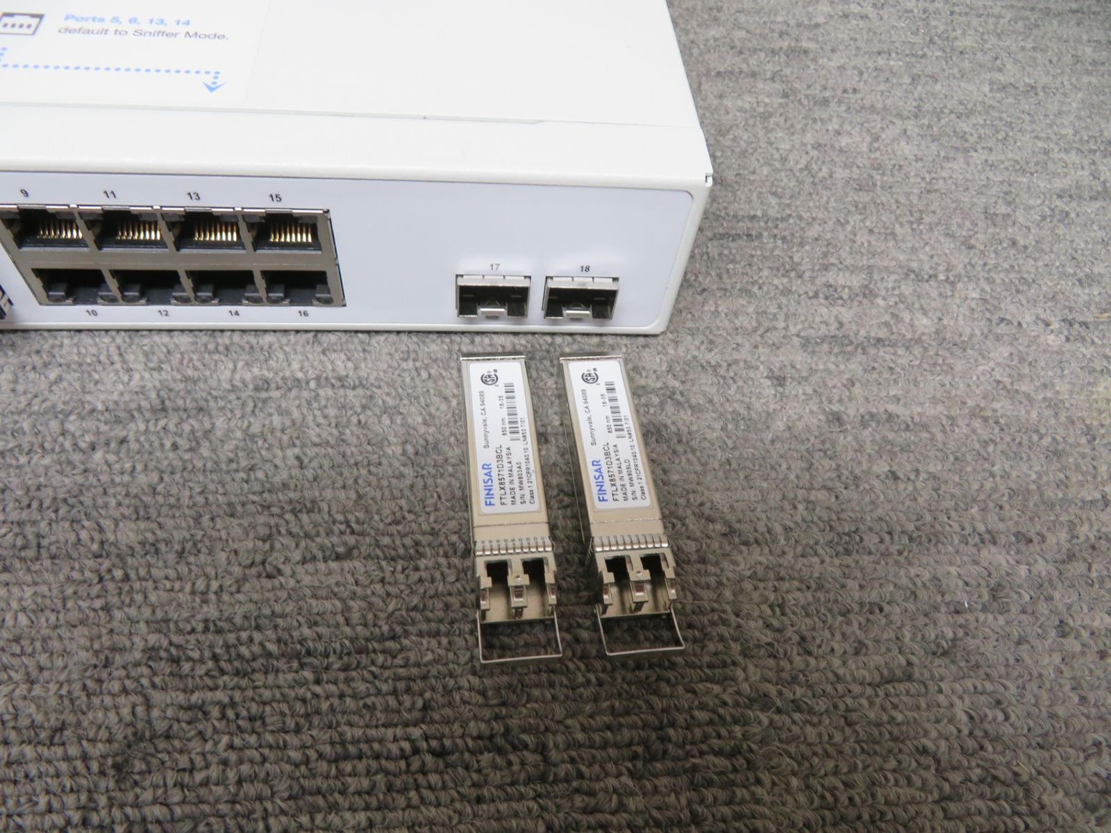 初期化済み・使用少】 FORTINET FortiGate 600D ◇次世代