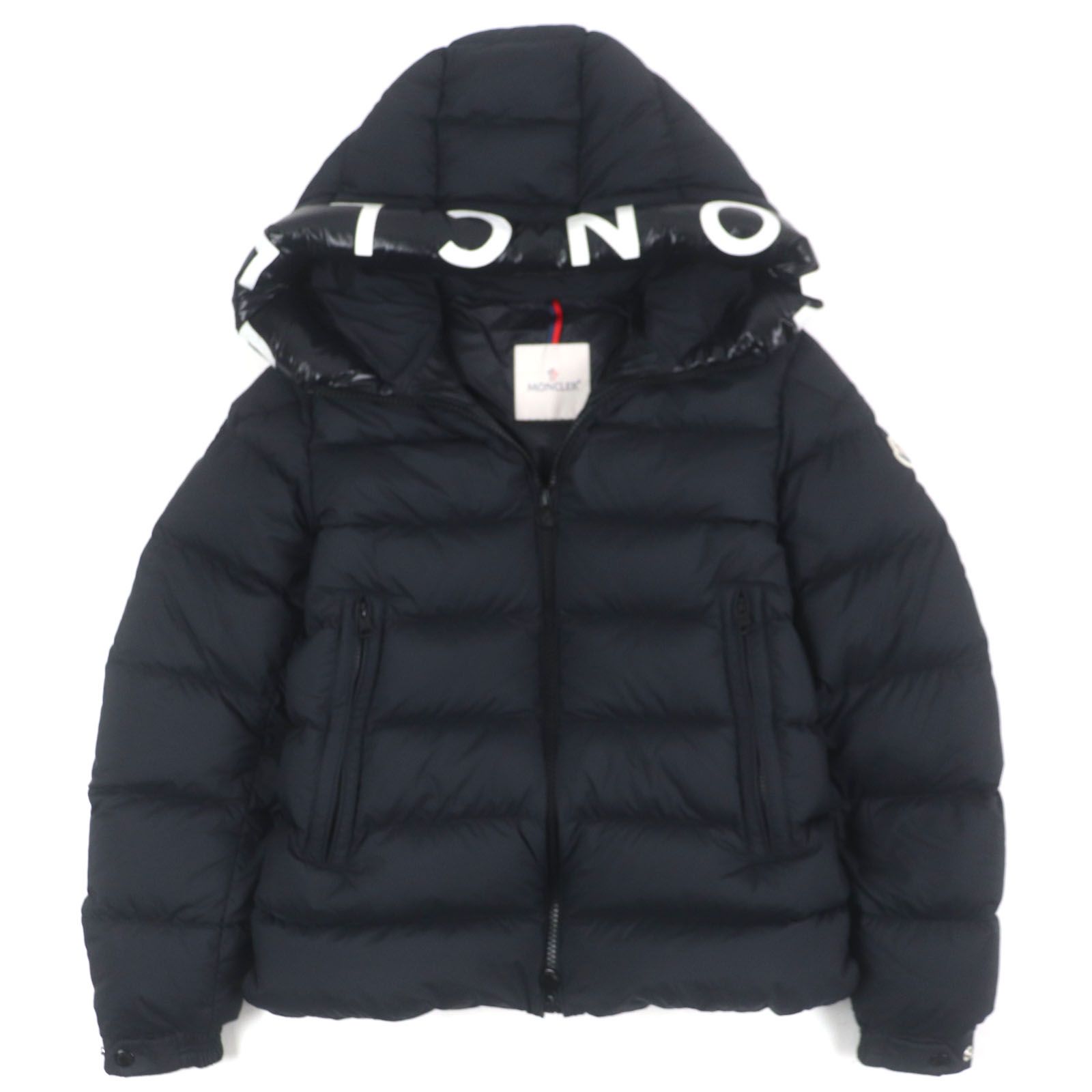 美品▽MONCLER モンクレール 2021年製 SALZMAN サルツマン フード