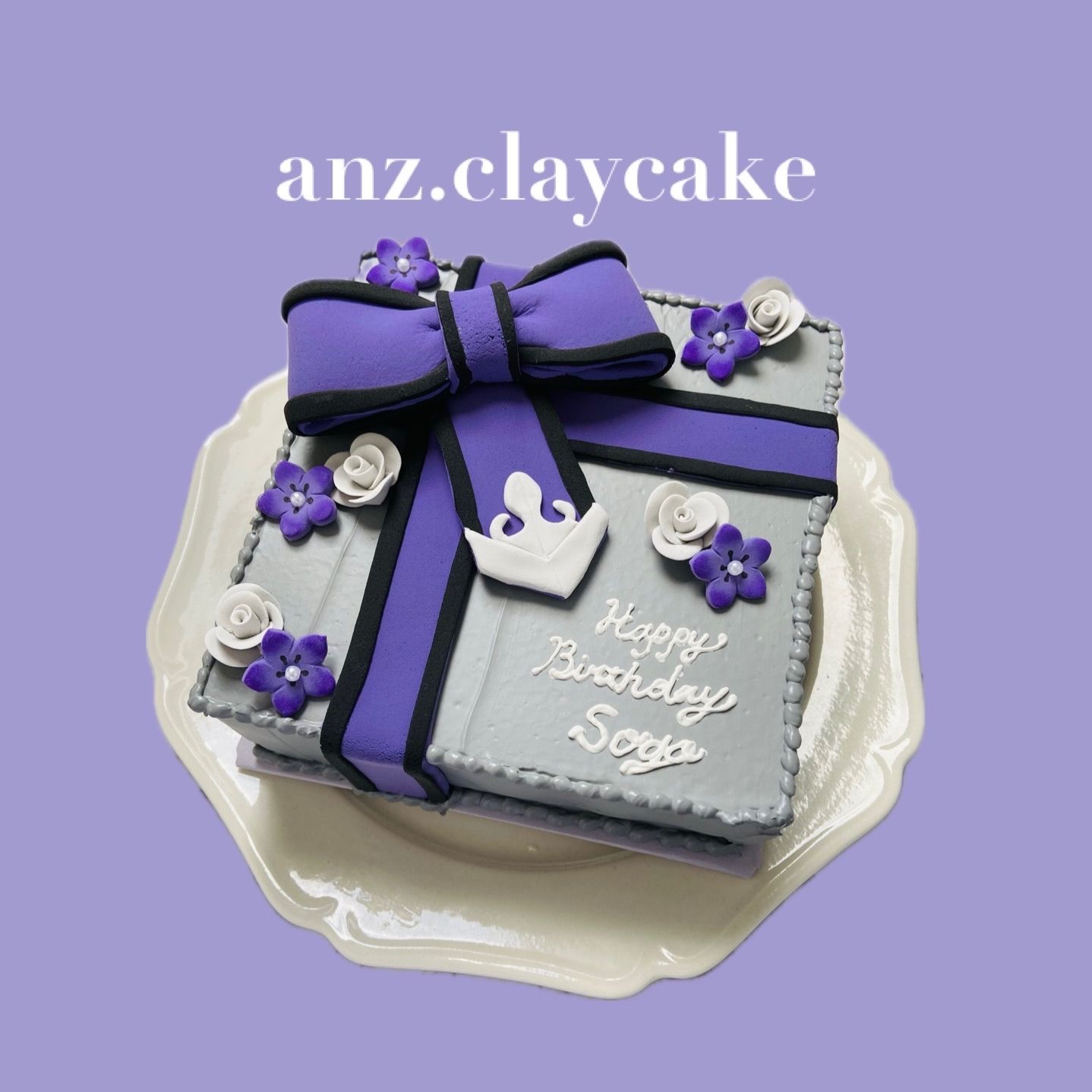 クレイケーキ フルオーダー受付中 推しケーキ マタニティ 生誕祭 誕生 