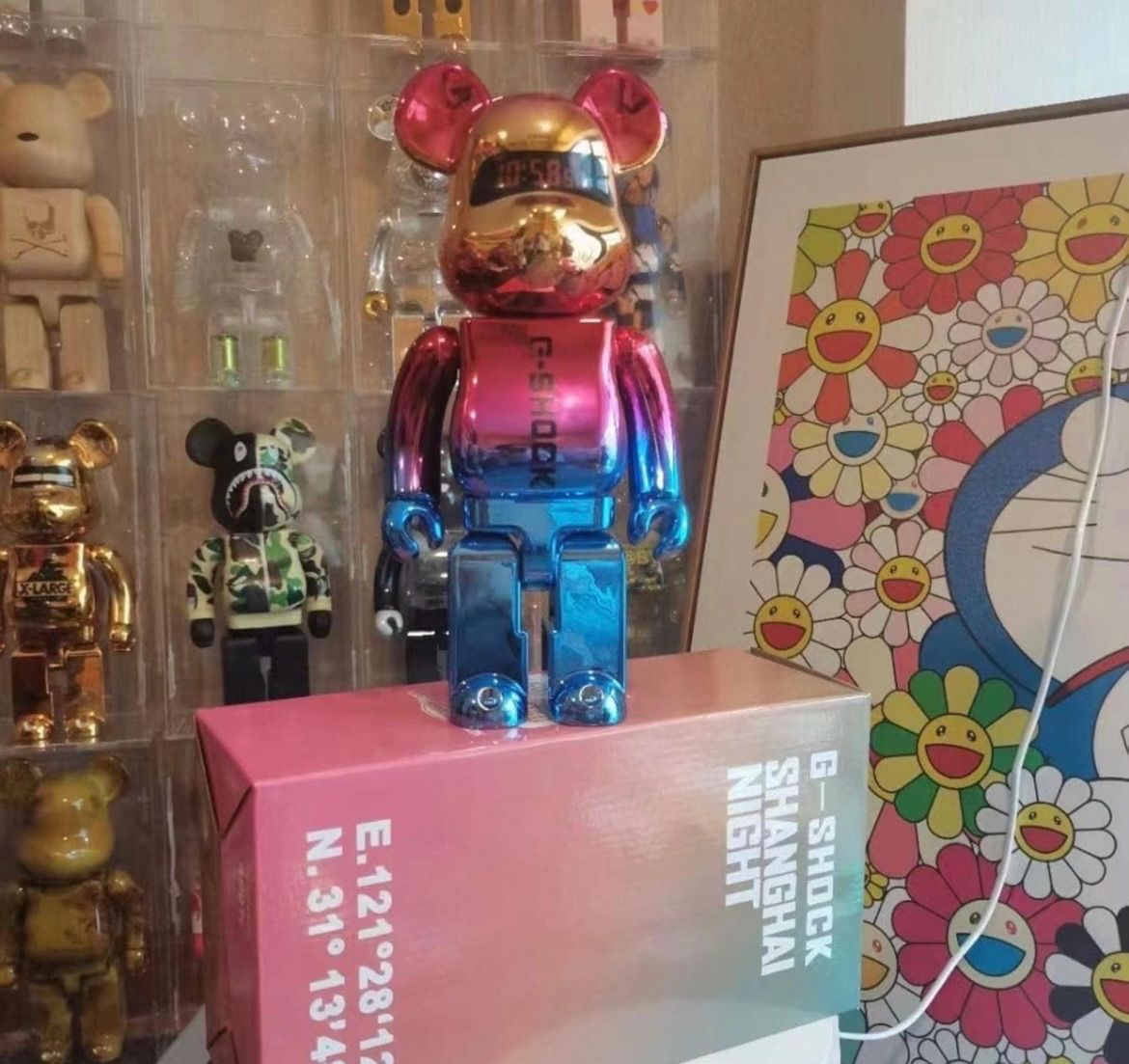 ベアブリック  BE@RBRICK G-SHOCK 400% 28センチ