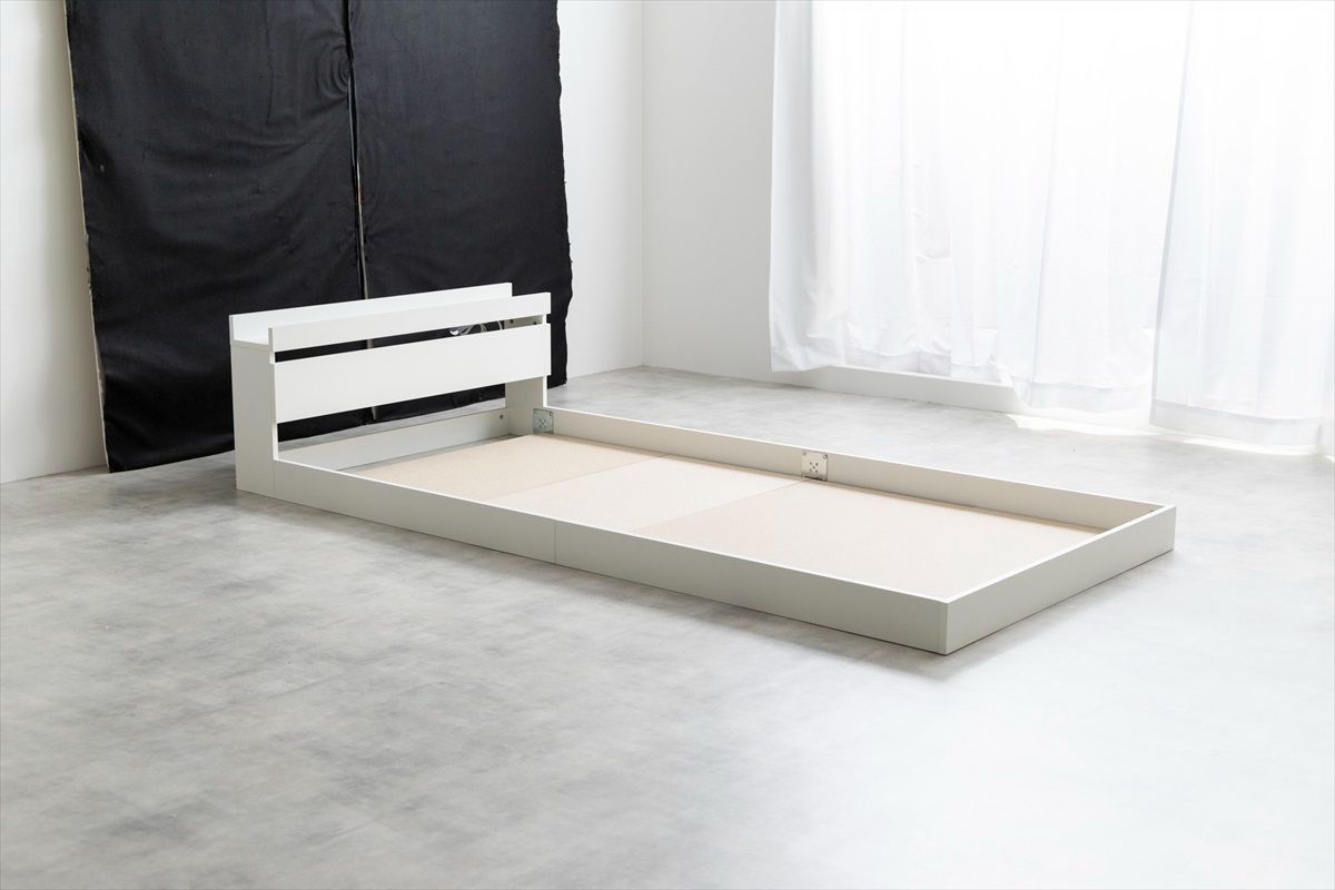 シングル】フロアベッド 【フレームのみ】