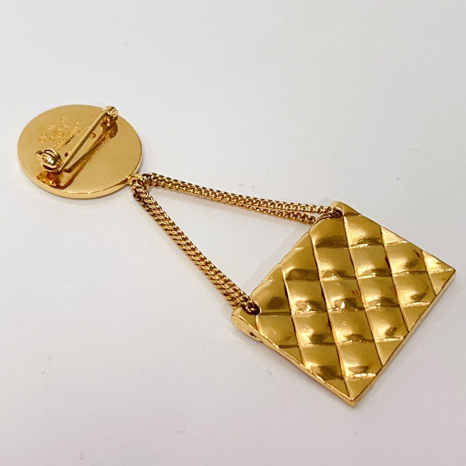 CHANEL シャネル ココマーク マトラッセバッグ ブローチ ゴールド ヴィンテージ GP aua81455r41110 FORTGASGNV_COM_BR