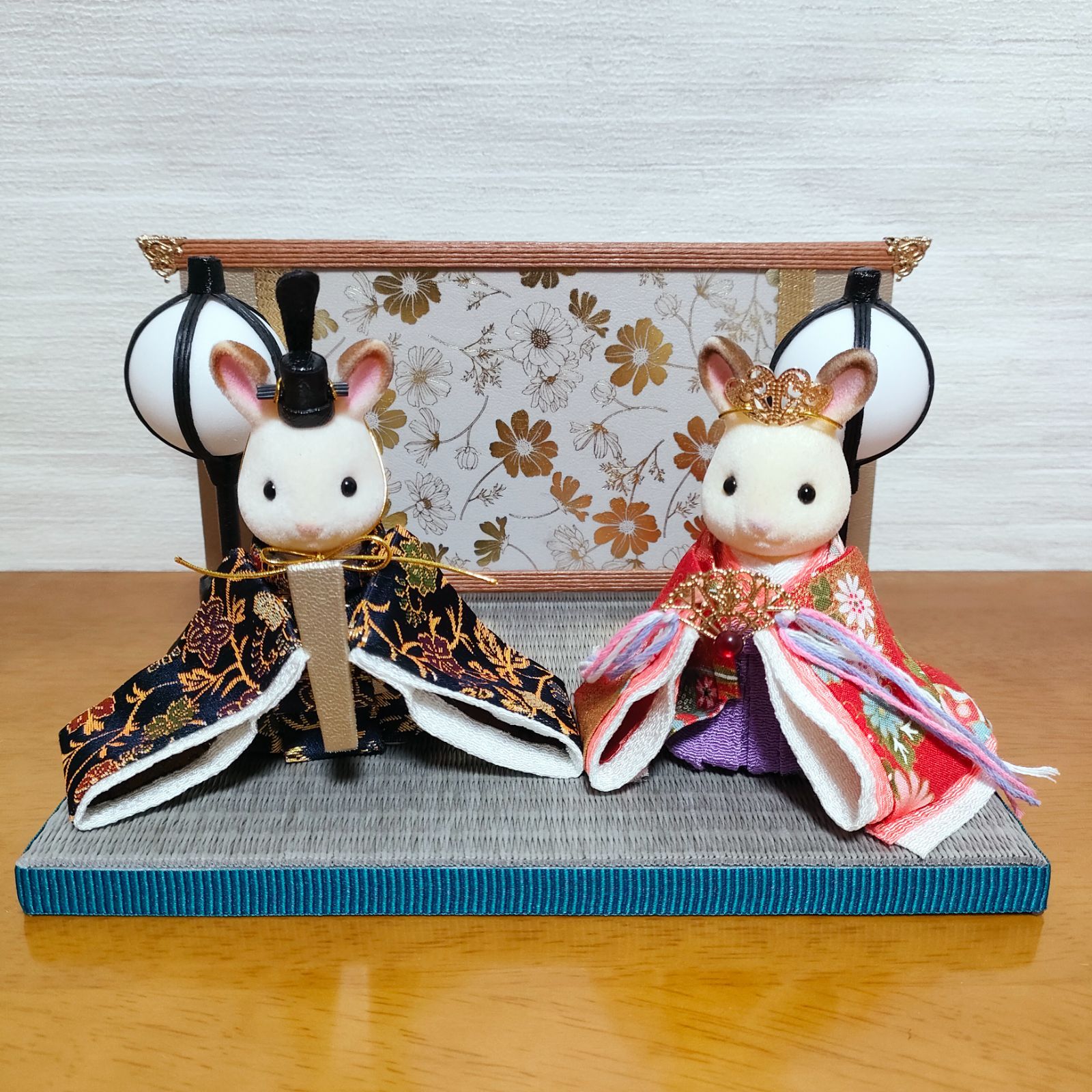 ハンドメイド シルバニア 人形付き☆雛人形セット - メルカリ ハンドメイド シルバニア 人形付き☆雛人形セット - メルカリ