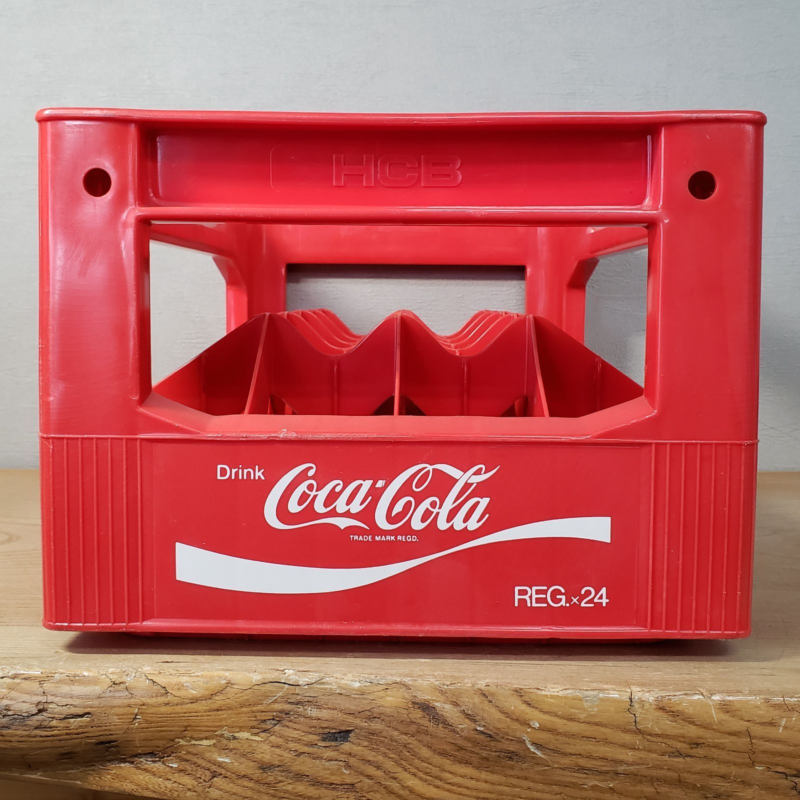 専用出品 こーら コカ・コーラ 約46.5×22.5cm 24本用ケース 瓶コーラ 瓶ジュース
