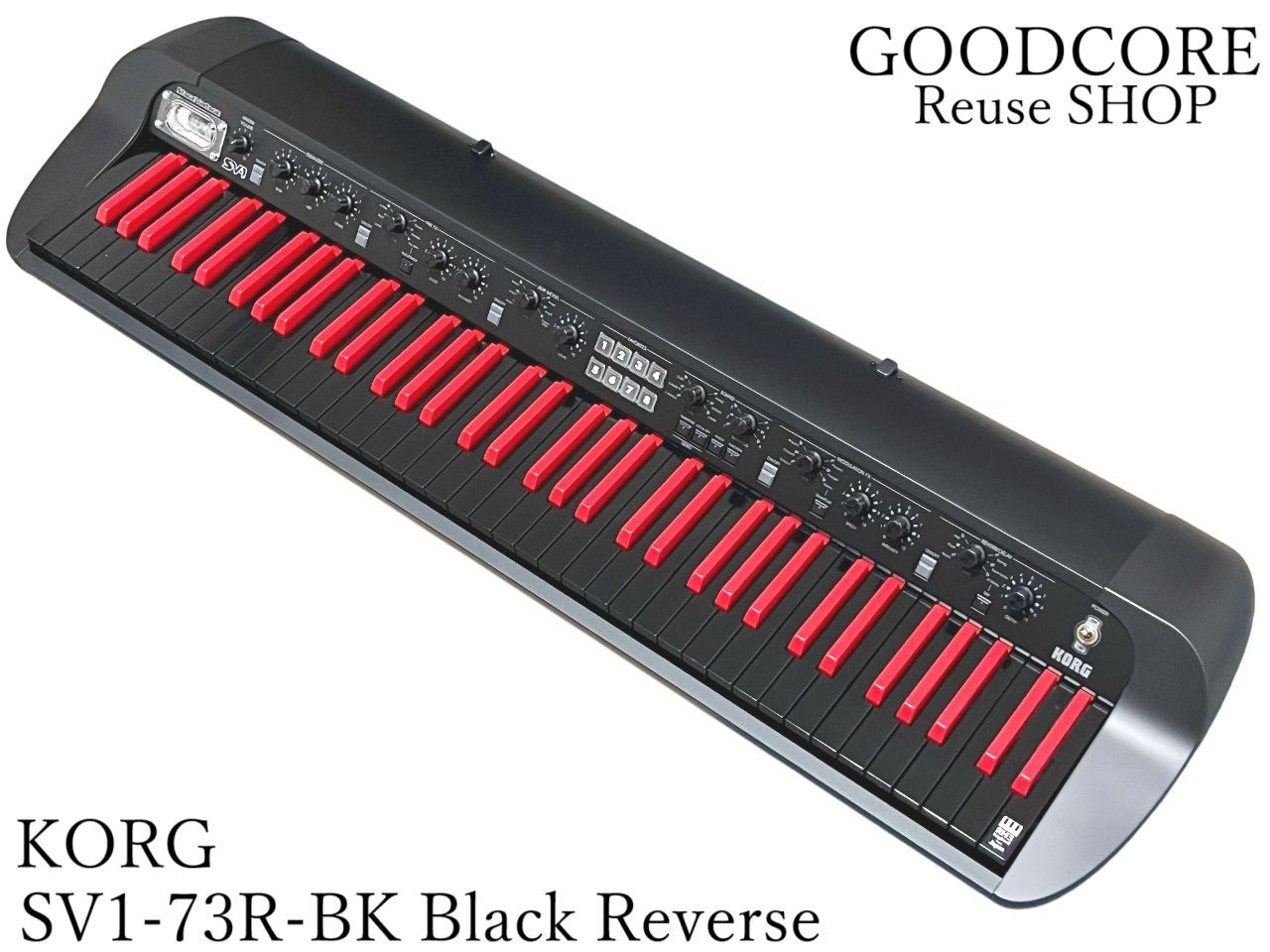 KORG コルグ SV-1 SV1-73R-BK Black Reverse 数量 モデル ver.1.3 シンセサイザー