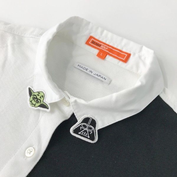 BEAMS GOLF ビームスゴルフ × STAR WARS 長袖ポロシャツ L  
