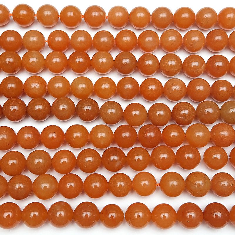 BELLPIERI】オレンジアベンチュリン 丸玉 10mm【1連販売】 / 4