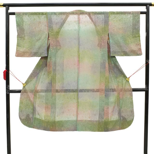 新古品】 すごい値！ 道行コート 未使用 単衣 透け感 春夏秋 スリー