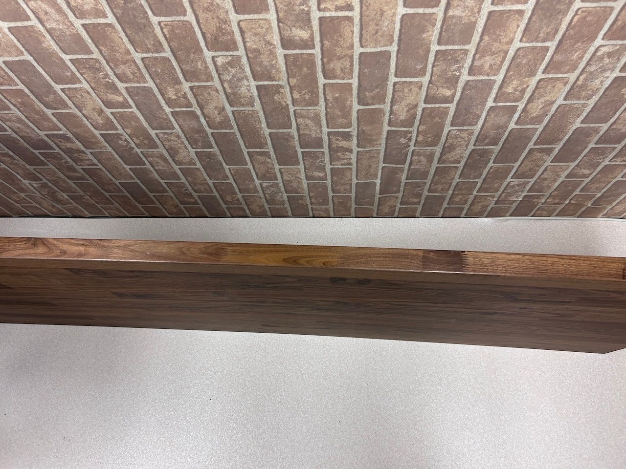 IKEA KARLBY カールビーウォールナット186x65x3.8 cm KARLBY カールビー ワークトップ, ウォールナット, 突き板