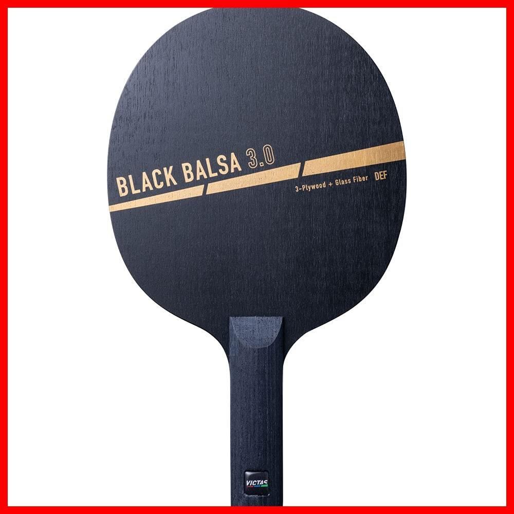 【在庫セール】卓球 ラケット BLACK ヴィクタスVICTAS) BALSA ブラックバルサ 攻撃用ペンホルダー 中国式