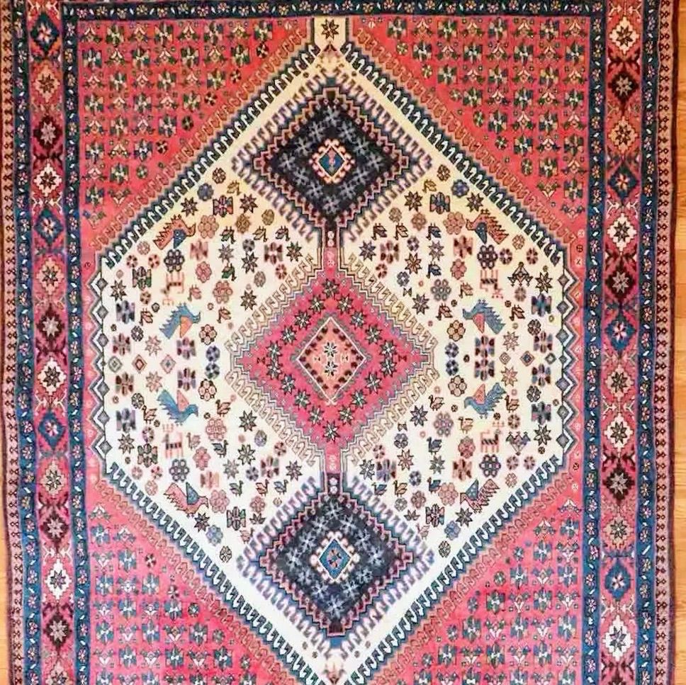 ペルシャ絨毯 ヤラメ産 ラグ サイズ152×205cm