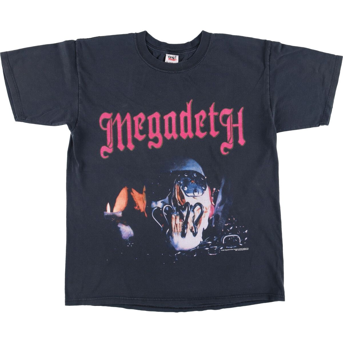 古着 アンビル Anvil MEGADETH メガデス バンドTシャツ バンT メンズL相当|eaa565036