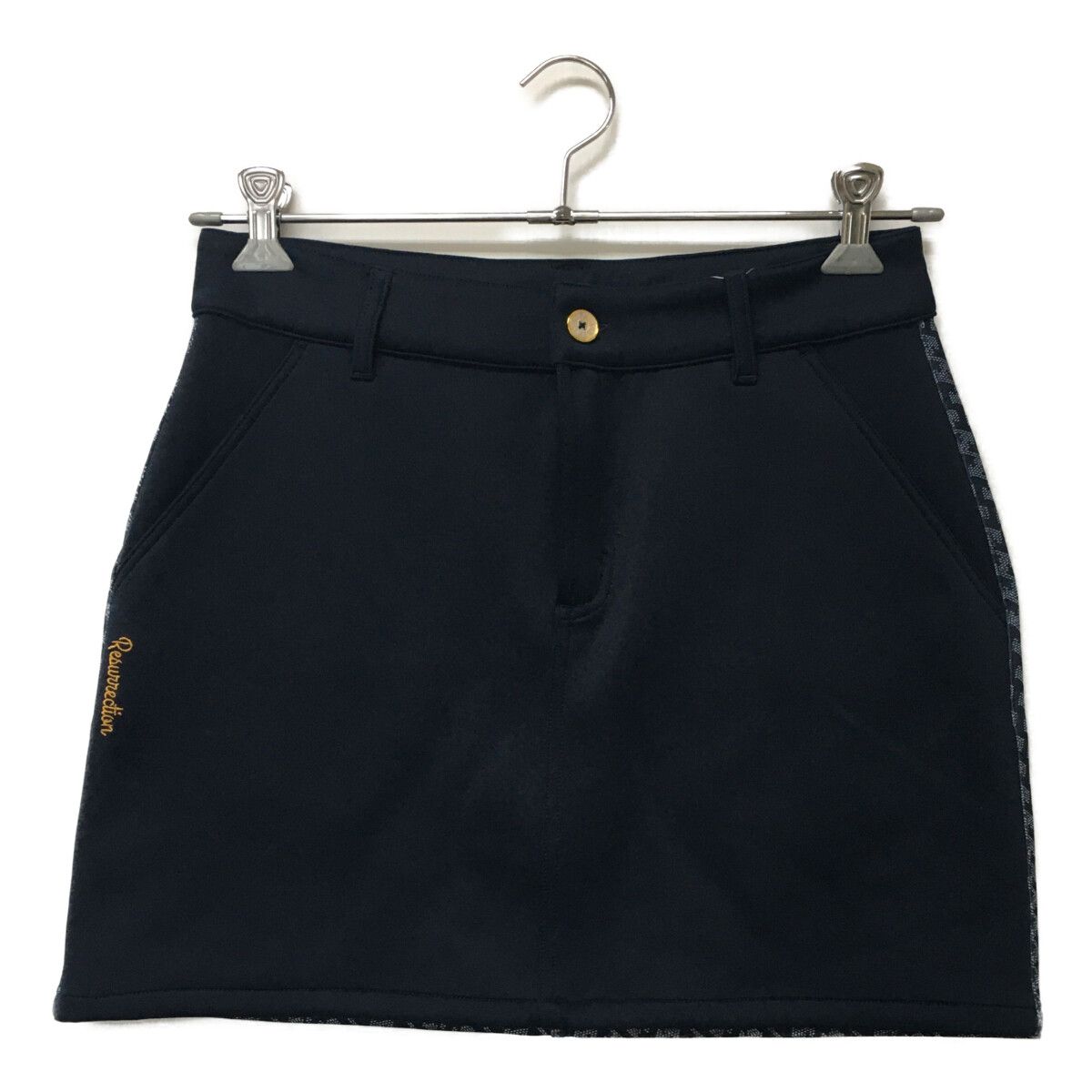 【新品未使用】レザレクション　ネイビー　スカート　S 未使用品 レディース レザレクション Resurrection スカート L 紺