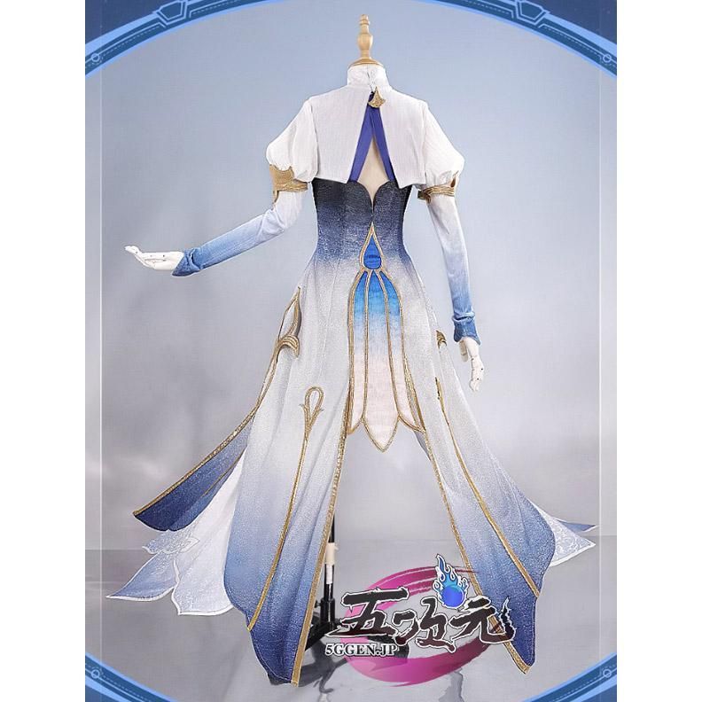 原神　フォカロルス　コスプレ　Mサイズ 三分妄想 原神 コスプレ フォカロルス ブルーワルツ 同人衣装