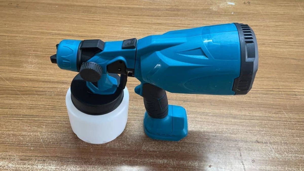  本体 電池 充電器 スプレーガン 充電式 塗装機 コードレススプレーガン 21 Vバッテリー 塗装ガン 噴射量調節 漏斗と洗浄針付き 18 Vマキタバッテリー併用 PSE認証済み スプレーガン エアーブラシ 塗装