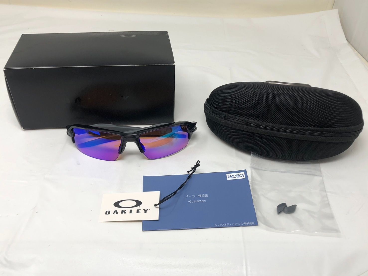 Oakley FLAK 2.0 サングラス ケース付き Oakley FLAK2.0 ホワイト ケース付き サングラス オークリー フラック